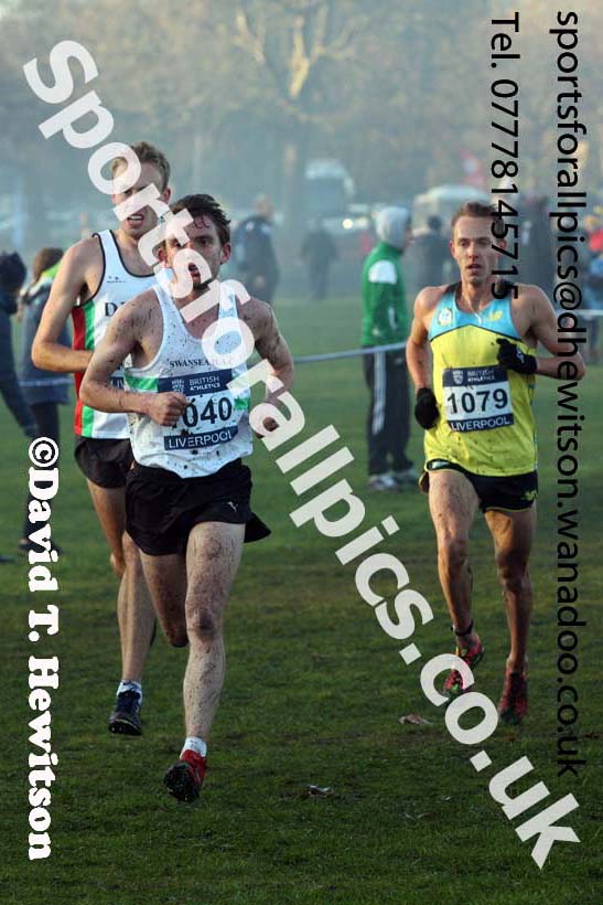 Senior and under-23 men, European Cross Country Trials, Sefton Park, Liverpool. Photo: David T. Hewitson/Sports for All Pics